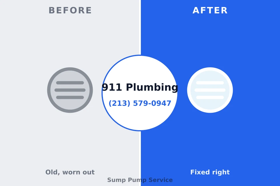 Before and after: plumbing repair Baker City, OR